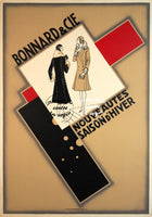 PUB BONNARD & Cie MODE Rfhek-POSTER/REPRODUCTION d1 AFFICHE VINTAGE