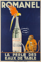 PUB ROMANEL EAU Rfbtm-POSTER/REPRODUCTION d1 AFFICHE VINTAGE