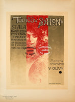 PUB TOPICUV SALON Rffbo-POSTER/REPRODUCTION d1 AFFICHE VINTAGE