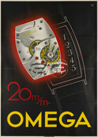 PUB OméGA MONTRE Rfkdy-POSTER/REPRODUCTION d1 AFFICHE VINTAGE