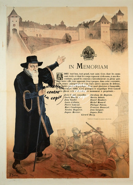 FILM IN MEMORIAM Rfaoe-POSTER/REPRODUCTION d1 AFFICHE VINTAGE