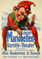 SPECTACLE SCHICHTL'S MARIONETTEN Rykz-POSTER/REPRODUCTION d1 AFFICHE VINTAGE