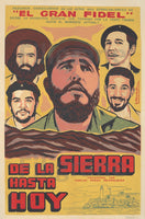 FILM la SIERRA HASTA HOY-POSTER/REPRODUCTION d1 AFFICHE VINTAGE