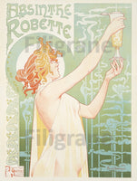 PUB ABSINTHE ROBETTE Rf171-POSTER/REPRODUCTION d1 AFFICHE VINTAGE