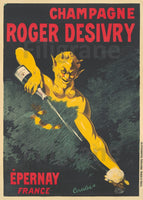 PUB CHAMPAGNE R. DESIVRY R192-POSTER/REPRODUCTION d1 AFFICHE VINTAGE