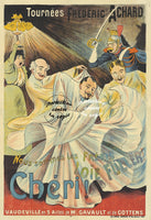 SPECTACLE LOÏE FULLER ACHARD Rf68-POSTER/REPRODUCTION d1 AFFICHE VINTAGE