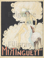 MISTINGUETT CABARET Rspd-POSTER/REPRODUCTION d1 AFFICHE VINTAGE