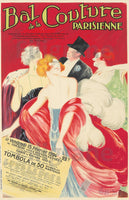 BAL de la COUTURE 1924 Ropf-POSTER/REPRODUCTION d1 AFFICHE VINTAGE