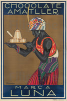 PUB MARCA LUNA CHOCOLAT Rnmz-POSTER/REPRODUCTION d1 AFFICHE VINTAGE