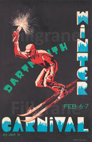 DARTMOUTH WINTER CARNIVAL Ryuy-POSTER/REPRODUCTION d1 AFFICHE VINTAGE