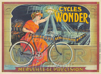 WONDER VéLO/CYCLES Rtam-POSTER/REPRODUCTION d1 AFFICHE VINTAGE