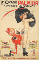 PUB PALMIOR CIRAGE Rdap-POSTER/REPRODUCTION d1 AFFICHE VINTAGE