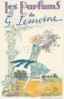 PUB G. LEMOINE PARFUM Rpqx-POSTER/REPRODUCTION d1 AFFICHE VINTAGE