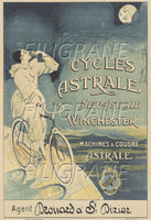 ASTRALE VéLO/CYCLES Rhka-POSTER/REPRODUCTION d1 AFFICHE VINTAGE