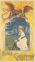GRIFFON VéLO/CYCLES Revb-POSTER/REPRODUCTION d1 AFFICHE VINTAGE