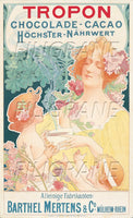 PUB TROPON CHOCOLAT Rrrv-POSTER/REPRODUCTION d1 AFFICHE VINTAGE