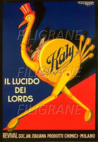 DIVERS KALY il LUCIDO dei LORDS Rcwf-POSTER/REPRODUCTION d1 AFFICHE VINTAGE