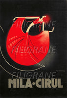 SPECTACLE MILA CIRUL DANSEUSE Rlhk-POSTER/REPRODUCTION d1 AFFICHE VINTAGE