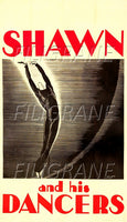 SPECTACLE SHAWN DANCERS Riof-POSTER/REPRODUCTION d1 AFFICHE VINTAGE