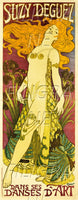 SPECTACLE Suzy DEGUEZ DANSEUSE Rvkd-POSTER/REPRODUCTION d1 AFFICHE VINTAGE