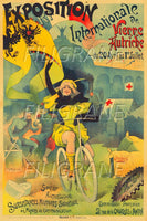 VIENNE AUTRICHE EXPO Rotn-POSTER/REPRODUCTION d1 AFFICHE VINTAGE