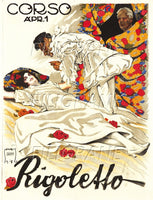 OPéRA RIGOLETTO Rvka-POSTER/REPRODUCTION d1 AFFICHE VINTAGE