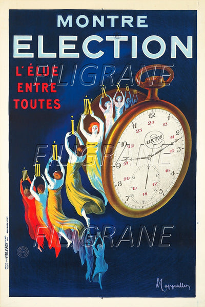 PUB ELECTION MONTRE Rjxl-POSTER/REPRODUCTION d1 AFFICHE VINTAGE
