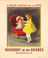 PUB RACAHOUT de los ARABES  Rabj-POSTER/REPRODUCTION d1 AFFICHE VINTAGE