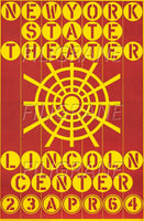 SPECTACLE NEW YORK STATE THEATER  Rrqo-POSTER/REPRODUCTION d1 AFFICHE VINTAGE