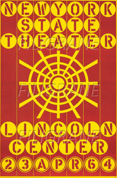 SPECTACLE NEW YORK STATE THEATER  Rrqo-POSTER/REPRODUCTION d1 AFFICHE VINTAGE