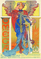 OMEGA VéLO/CYCLES Rktu-POSTER/REPRODUCTION d1 AFFICHE VINTAGE