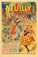 FêTE de NEUILLY 1900 Rddq-POSTER/REPRODUCTION d1 AFFICHE VINTAGE