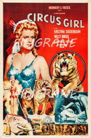 CIRCUS GIRL FILM Rnwe-POSTER/REPRODUCTION d1 AFFICHE VINTAGE