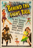 BEHIND the EIGHT BALL FILM Rtrb-POSTER/REPRODUCTION d1 AFFICHE VINTAGE