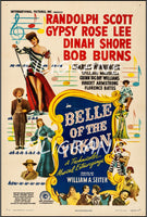 BELLE of the YUKON FILM Rlnd-POSTER/REPRODUCTION d1 AFFICHE VINTAGE