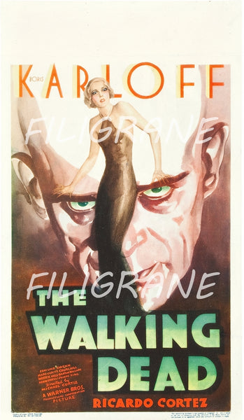 THE WALKING DEAD FILM Rxmo-POSTER/REPRODUCTION d1 AFFICHE VINTAGE
