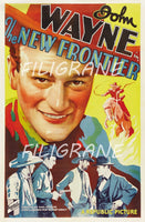 THE NEW FRONTIER FILM Robg-POSTER/REPRODUCTION d1 AFFICHE VINTAGE