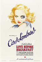 LOVE BEFORE BREAKFAST FILM Ryym-POSTER/REPRODUCTION d1 AFFICHE VINTAGE