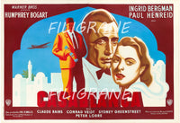 CASABLANCA FILM Rwaz-POSTER/REPRODUCTION d1 AFFICHE VINTAGE