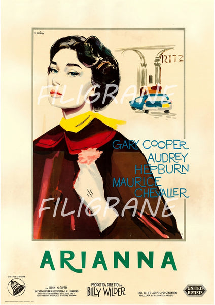ARIANNA FILM Rodf-POSTER/REPRODUCTION d1 AFFICHE VINTAGE