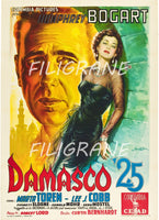 DAMASCO 25 FILM Rqvq-POSTER/REPRODUCTION d1 AFFICHE VINTAGE