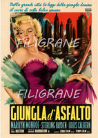GIUNGLA D'ASFALTO FILM Rsgr-POSTER/REPRODUCTION d1 AFFICHE VINTAGE