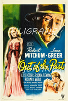 OUT of the PAST FILM Rdvy-POSTER/REPRODUCTION d1 AFFICHE VINTAGE