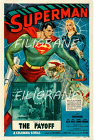 SUPERMAN the PAYOFF FILM Rszv-POSTER/REPRODUCTION d1 AFFICHE VINTAGE
