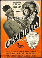 CASABLANCA FILM Ruyw-POSTER/REPRODUCTION d1 AFFICHE VINTAGE