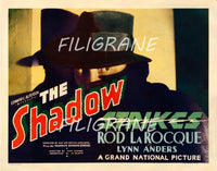 THE SHADOW FILM Rvjf-POSTER/REPRODUCTION d1 AFFICHE VINTAGE