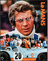 LE MANS FILM  Rqxl-POSTER/REPRODUCTION d1 AFFICHE VINTAGE
