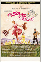 THE SOUND of MUSIC FILM Rqlr-POSTER/REPRODUCTION d1 AFFICHE VINTAGE