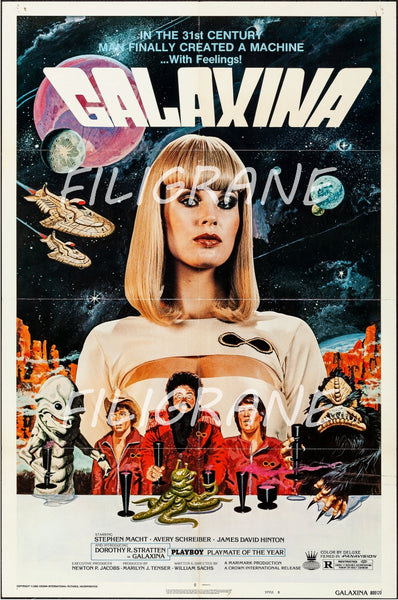 GALAXINA FILM Rtpr-POSTER/REPRODUCTION d1 AFFICHE VINTAGE