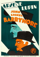 BARRYMORE FILM LUPIN Rlaq-POSTER/REPRODUCTION d1 AFFICHE VINTAGE